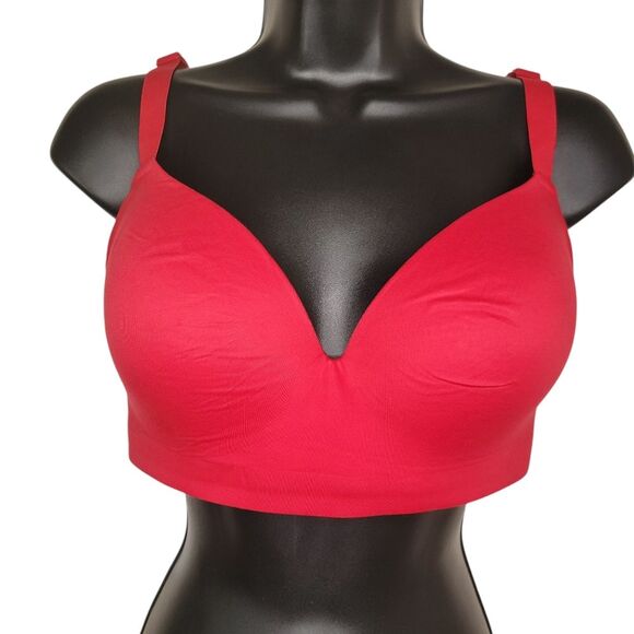 Soma Enbliss Wireless Bra, RED BEAUTY Size 38D - Picture 2 of 7
